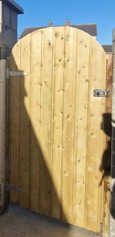 6x3ft Round Top Double Sided Gate