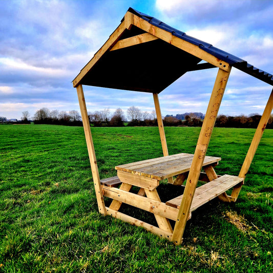 Covered Picnic Bench