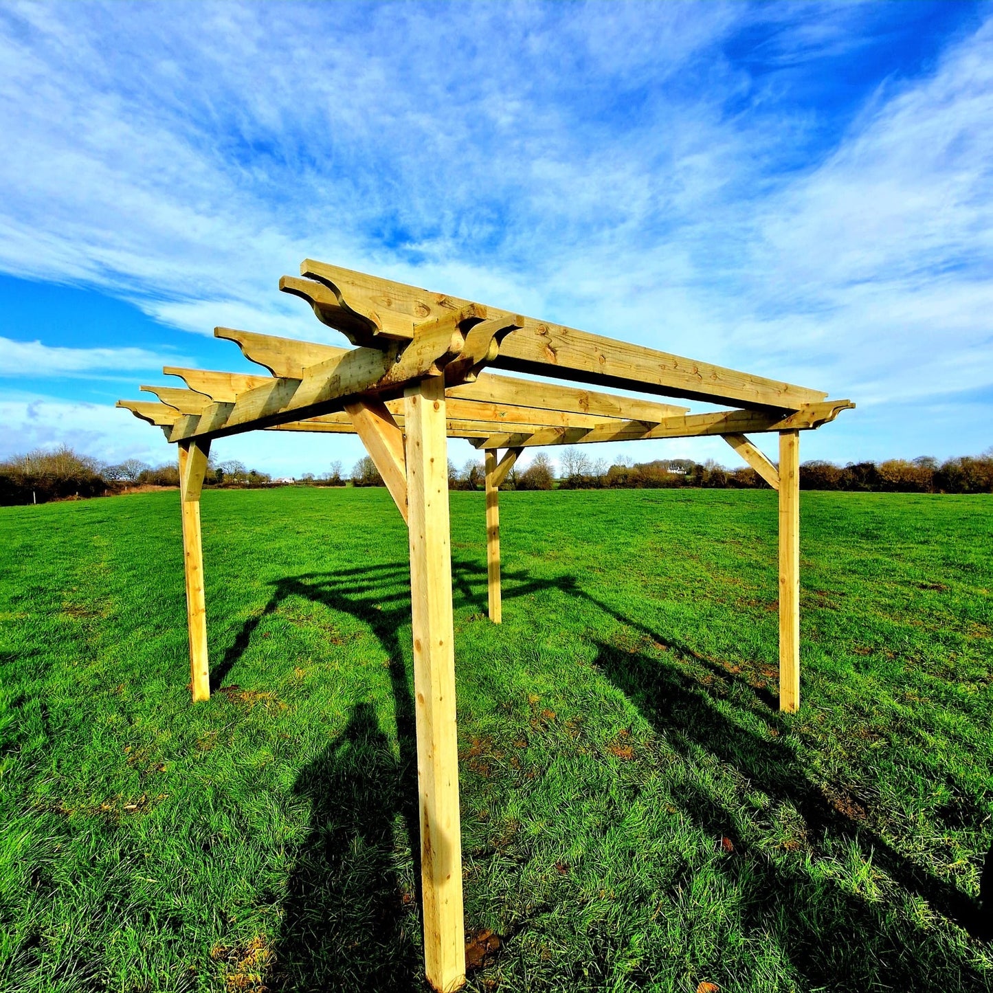 D.I.Y flat pack 16x16ft Pergola.