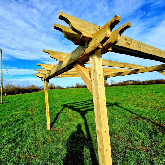 D.I.Y flat pack 16x16ft Pergola.
