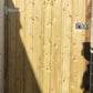 6x3ft Round Top Double Sided Gate