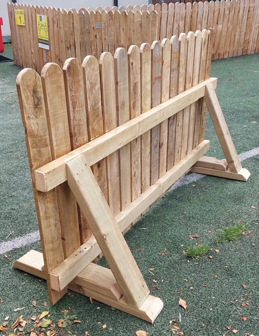 Portable Timber Fencing