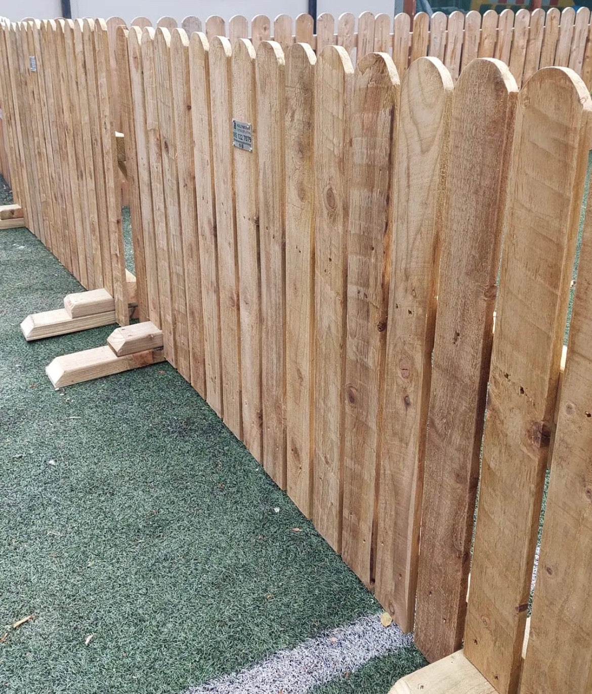 Portable Timber Fencing