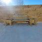 Garden Bench with built in planters